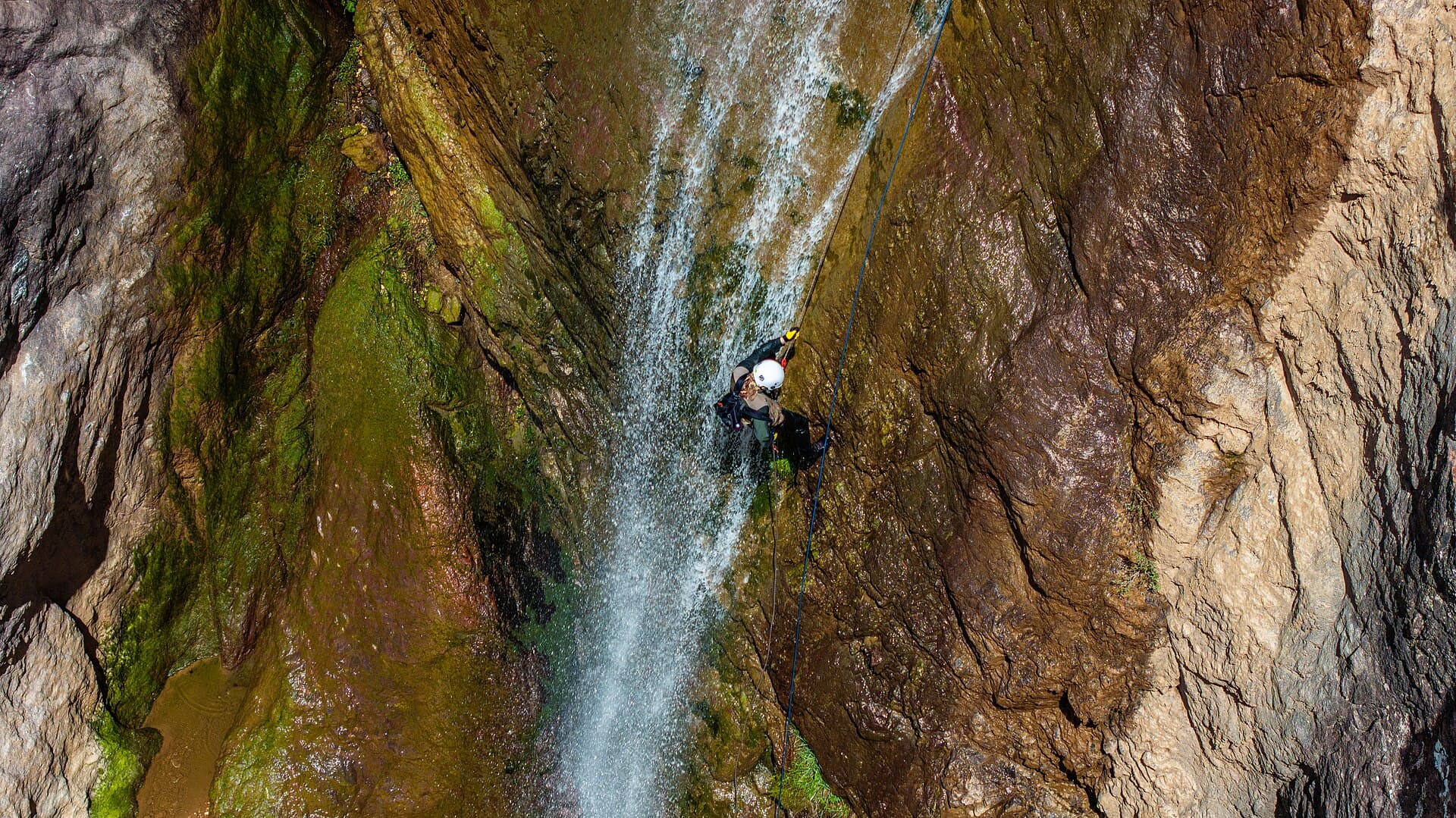 Aktakhta waterfall, Ugom-Chatkal National Park, Tashkent region, Uzbekistan