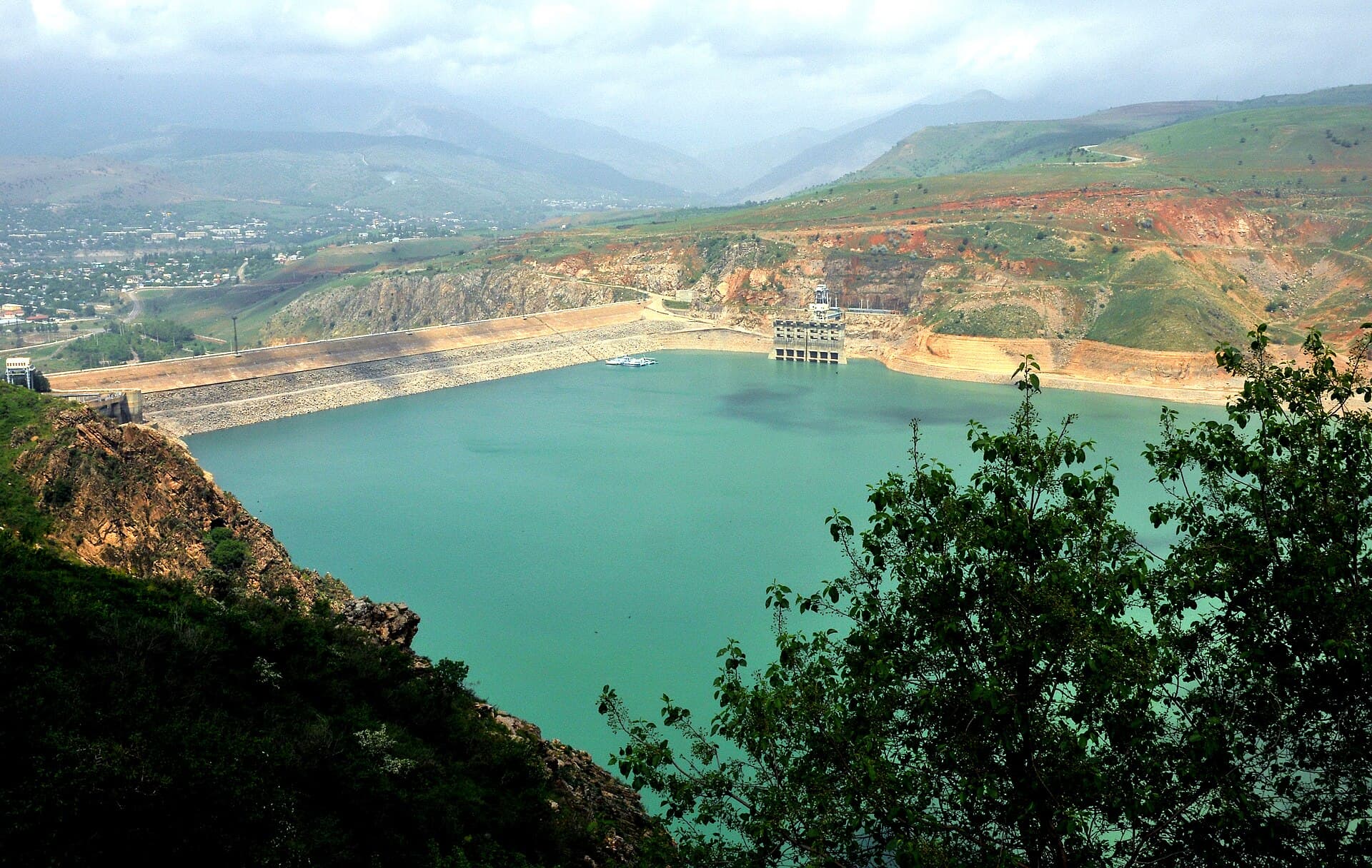 Charvak Reservoir, Tashkent region, Uzbekistan